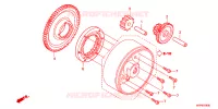 EMBRAYAGE pour Honda CB 1300 SUPER FOUR ABS de 2014