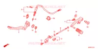 PEDALE pour Honda CB 1300 SUPER FOUR ABS de 2014