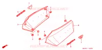 FILTRE A AIR   COUVERCLE LATERAL pour Honda GL 1500 GOLD WING ASPENCADE de 1998