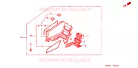 RIGHT SIDE SHELTER SET pour Honda GL 1500 GOLD WING ASPENCADE de 1998
