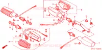 CLIGNOTANT pour Honda CBX 250 TWISTER de 2004