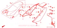 SELLE pour Honda CBX 250 TWISTER de 2004