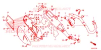 SILENCIEUX D'ECHAPPEMENT pour Honda CRF 250 L de 2017