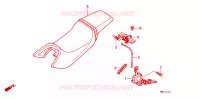 SELLE pour Honda NT 650 HAWK GT de 1988