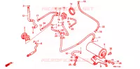SYSTÈME DE RECYCLAGE DES GAZ pour Honda NT 650 HAWK GT de 1988