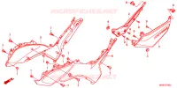 FILTRE A AIR   COUVERCLE LATERAL pour Honda NC 700 ABS DCT de 2012