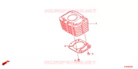 CYLINDRE pour Honda NEW MEGA PRO 150 PGMFi, Casted wheels de 2011