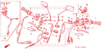 COMMODO   LEVIER   CABLE pour Honda CG 125 TITAN KICK de 2004