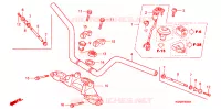 GUIDON pour Honda CG 125 TITAN KICK de 2004