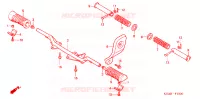 REPOSE PIED pour Honda CG 125 TITAN KICK de 2004