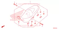 SELLE pour Honda XRE 300 ABS de 2013