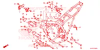 CADRE pour Honda XRE 300 de 2014