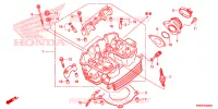 CULASSE pour Honda XRE 300 de 2014