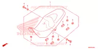 SELLE pour Honda XRE 300 de 2014