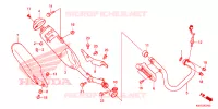 SILENCIEUX D'ECHAPPEMENT pour Honda XRE 300 de 2016