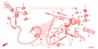 COMMODO   LEVIER   CABLE pour Honda AIRBLADE 125 de 2015