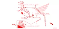 VASE D'EXPANSION pour Honda AIRBLADE 125 de 2015
