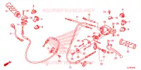 COMMODO   LEVIER   CABLE pour Honda AIRBLADE 125 de 2014