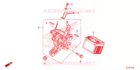 BATTERIE pour Honda AIRBLADE 125 de 2014