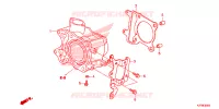CYLINDRE pour Honda AIRBLADE 125 de 2014