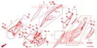 COUVERCLES LATERAUX pour Honda XRE 300 de 2019