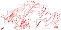 COUVERCLES LATERAUX pour Honda XRE 300 de 2015