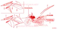AUTOCOLLANTS pour Honda XRE 300 de 2022