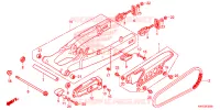 BRAS OSCILLANT pour Honda XRE 300 de 2022