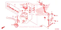 MAITRE CYLINDRE DE FREIN AVANT pour Honda XRE 300 de 2022
