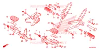 REPOSE PIED pour Honda XRE 300 de 2022