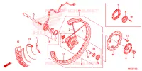 ROUE AVANT pour Honda XRE 300 de 2023