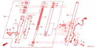 FOURCHE pour Honda XRE 300 ABS de 2016
