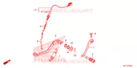 PEDALE pour Honda XRE 300 ABS de 2016