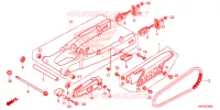 BRAS OSCILLANT pour Honda XRE 300 de 2017