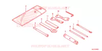 OUTIL pour Honda XRE 300 de 2017