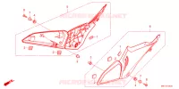 FILTRE A AIR   COUVERCLE LATERAL pour Honda CB 650 R de 2023