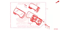 COMPTEUR pour Honda CB 500 X ABS de 2020