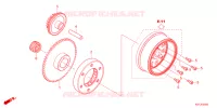 EMBRAYAGE pour Honda Z 125 MONKEY de 2025