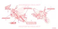 AUTOCOLLANTS pour Honda NAVI 110 de 2024