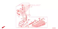 SARI STEP SET pour Honda NAVI 110 de 2024