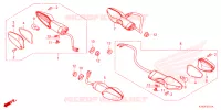 CLIGNOTANT pour Honda NAVI 110 de 2024