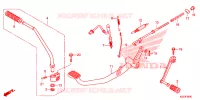 PEDAL/KICK STARTER pour Honda CB 125 TWISTER de 2021