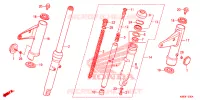 FOURCHE pour Honda CG 110 de 2014
