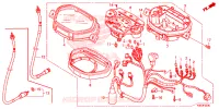 COMPTEUR pour Honda WAVE 110 S FRONT BRAKE DISK, MOULDED WHEELS de 2017