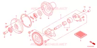 POMPE A HUILE pour Honda GL 150 de 2013