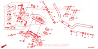 GUIDON   TE DE FOURCHE pour Honda GL 150 de 2012