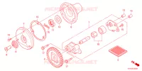 POMPE A HUILE pour Honda GL 150 de 2012