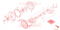 POMPE A HUILE pour Honda XR 150 de 2016