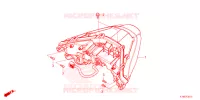 FEUX ARRIERE pour Honda FORZA 250 ABS de 2025