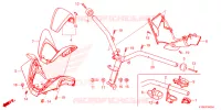 GUIDON   CARENAGE pour Honda FORZA 250 ABS de 2025